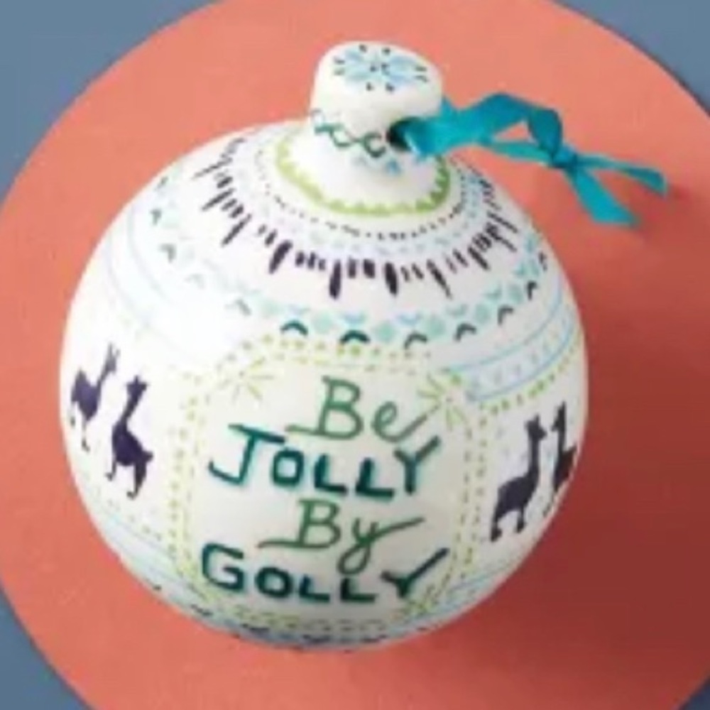 NWT ANTHROPOLOGIE ORNAMENT